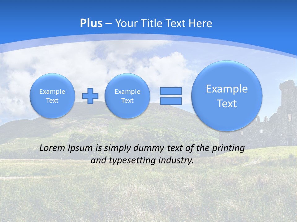 Monument Travel Scottish PowerPoint Template