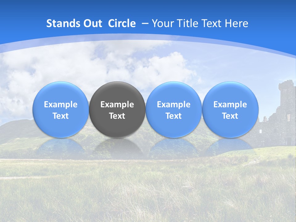 Monument Travel Scottish PowerPoint Template