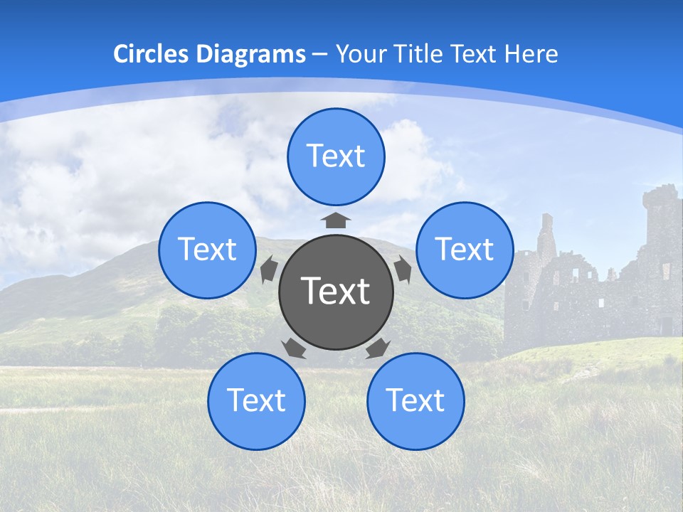 Monument Travel Scottish PowerPoint Template