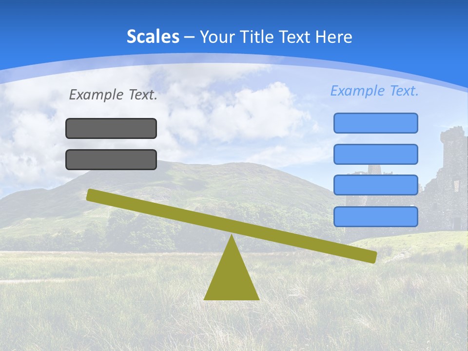 Monument Travel Scottish PowerPoint Template