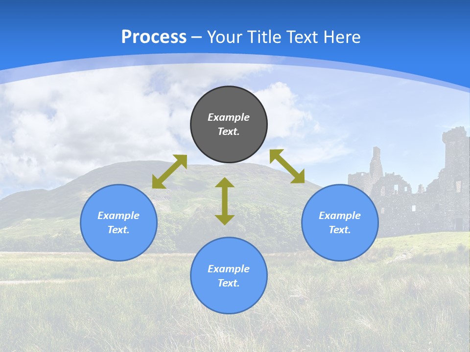 Monument Travel Scottish PowerPoint Template