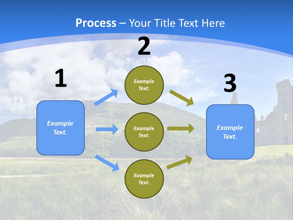 Monument Travel Scottish PowerPoint Template