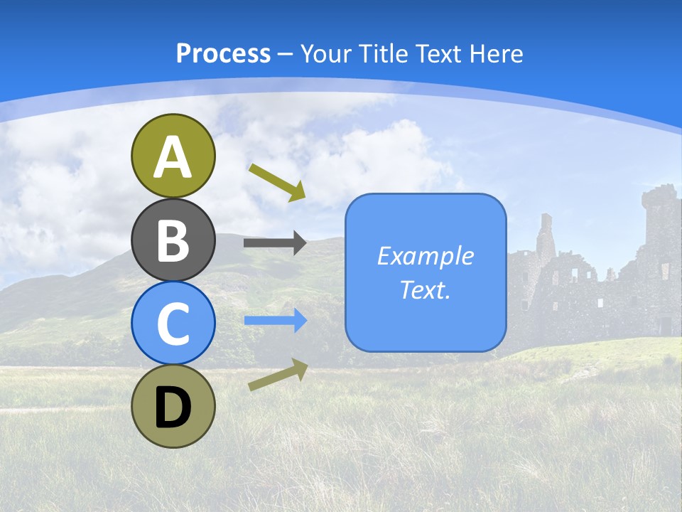 Monument Travel Scottish PowerPoint Template