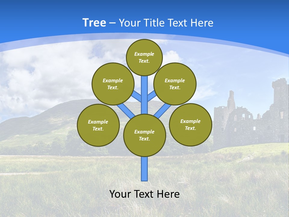 Monument Travel Scottish PowerPoint Template