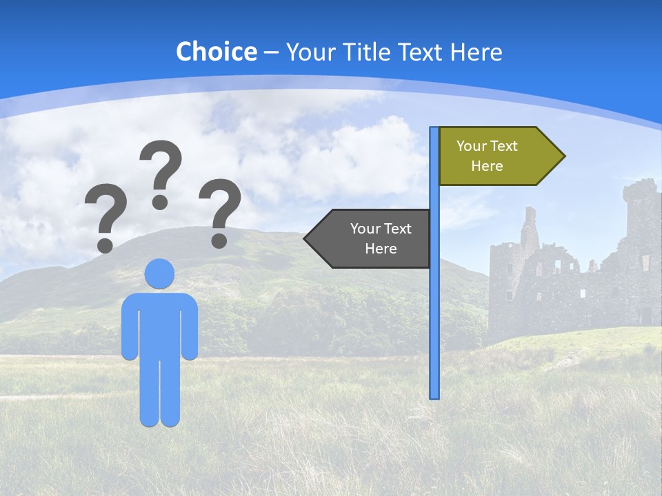 Monument Travel Scottish PowerPoint Template