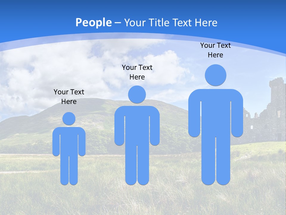 Monument Travel Scottish PowerPoint Template