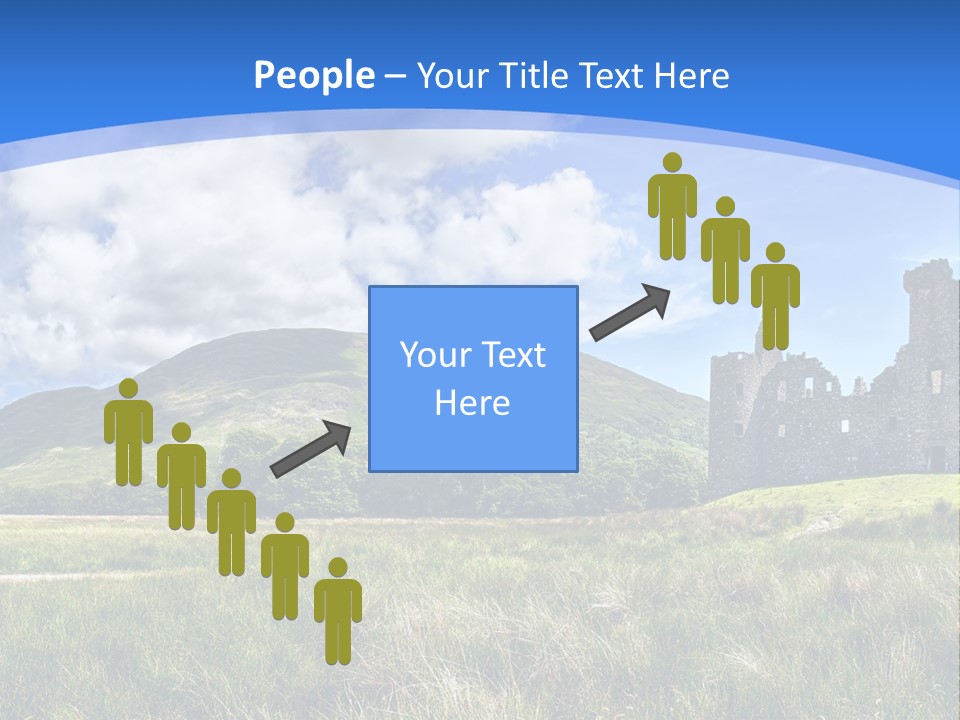 Monument Travel Scottish PowerPoint Template