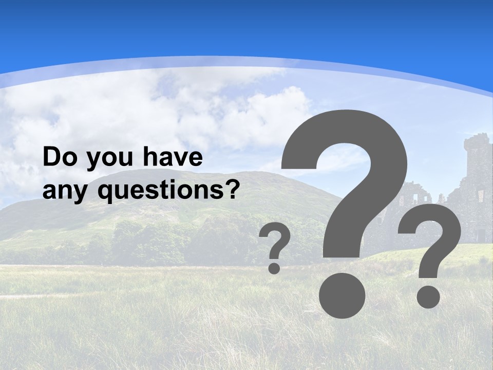 Monument Travel Scottish PowerPoint Template