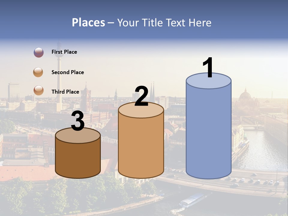 Spree Building Urban PowerPoint Template