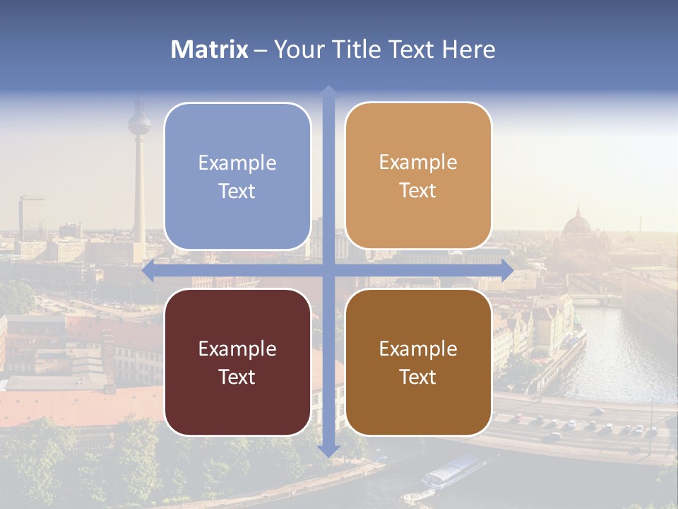 Spree Building Urban PowerPoint Template