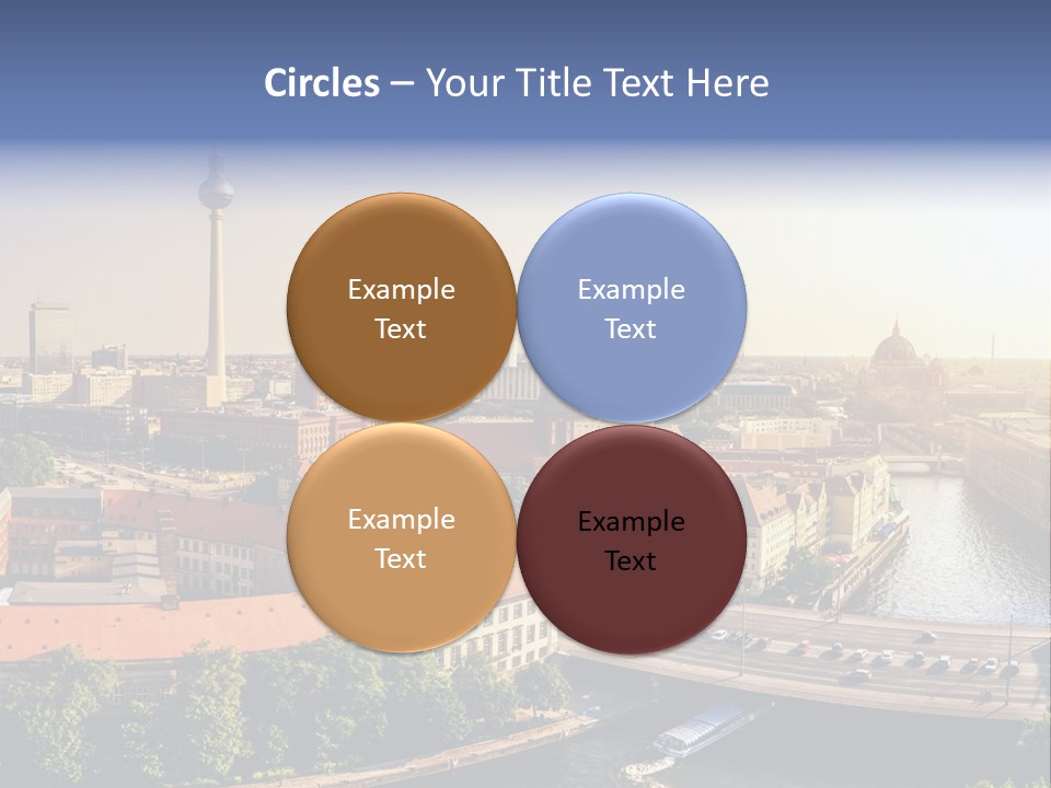 Spree Building Urban PowerPoint Template