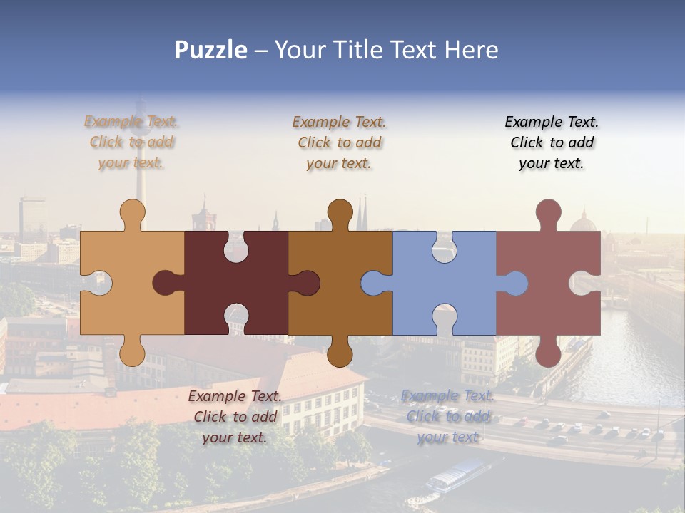 Spree Building Urban PowerPoint Template