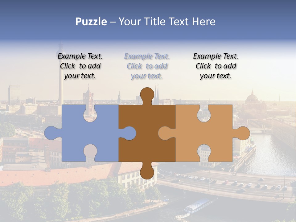 Spree Building Urban PowerPoint Template