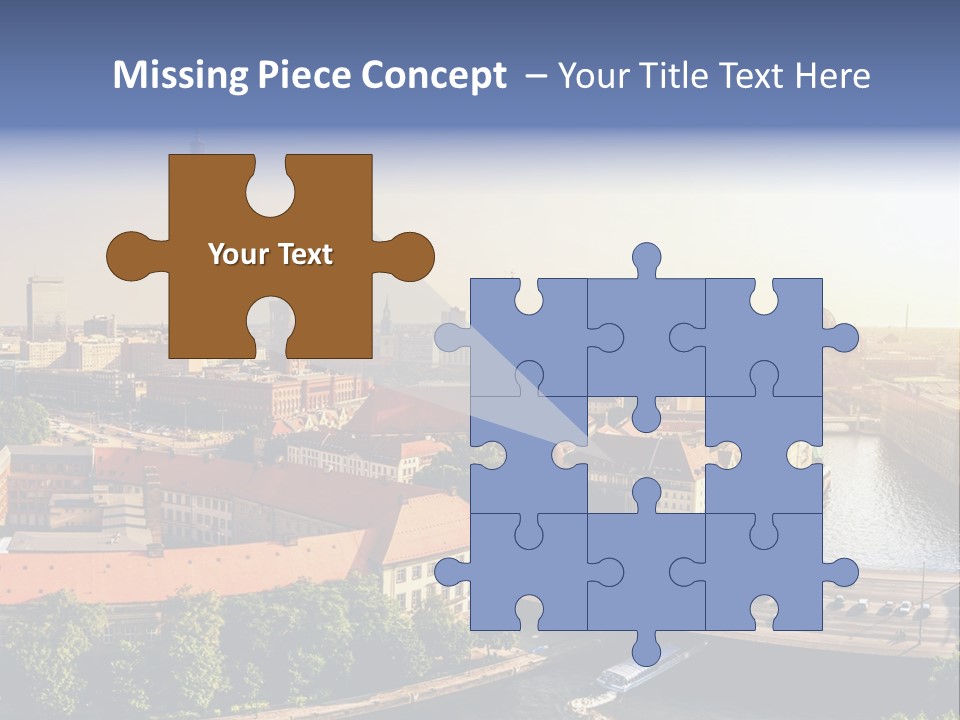 Spree Building Urban PowerPoint Template