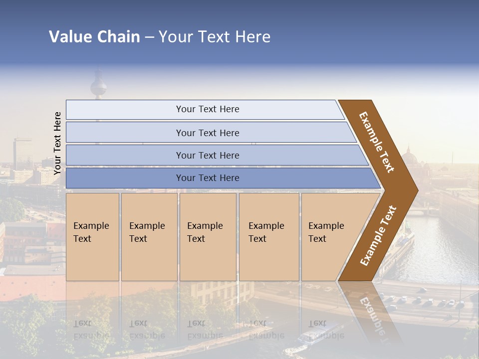 Spree Building Urban PowerPoint Template