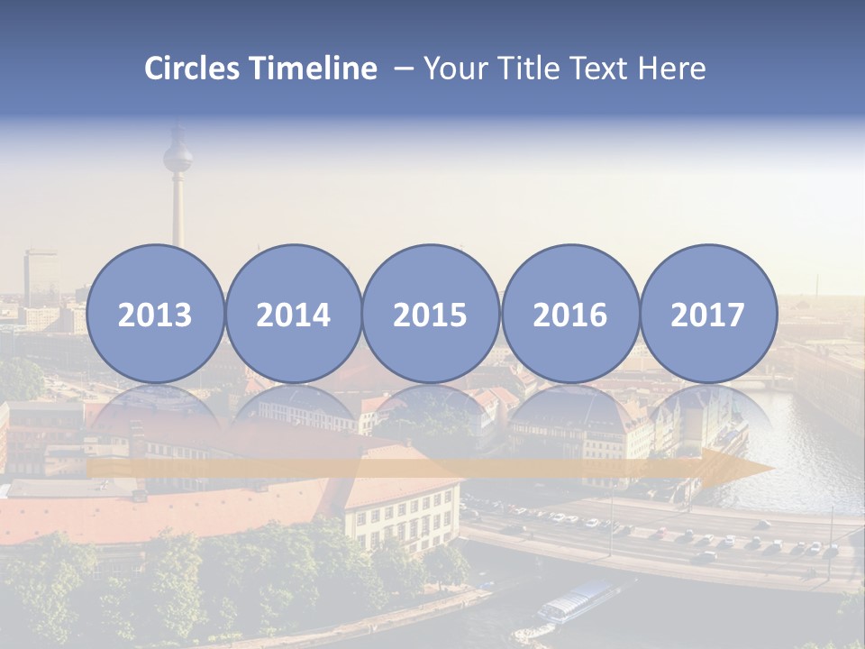 Spree Building Urban PowerPoint Template