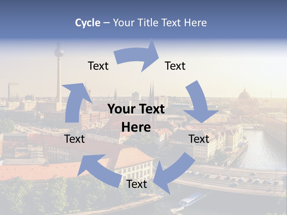 Spree Building Urban PowerPoint Template