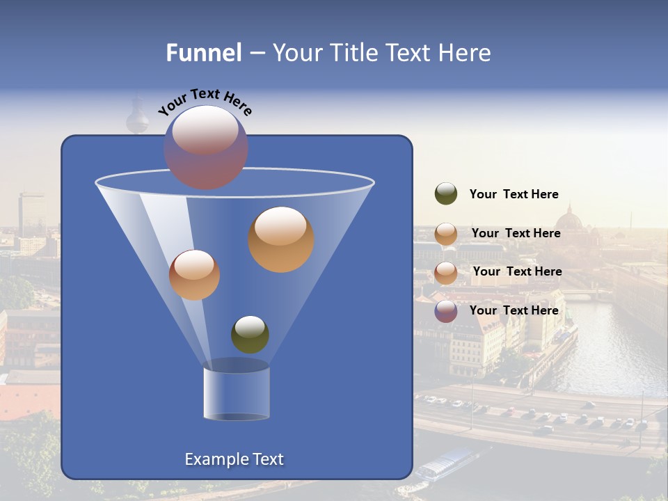 Spree Building Urban PowerPoint Template