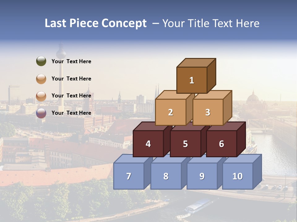 Spree Building Urban PowerPoint Template