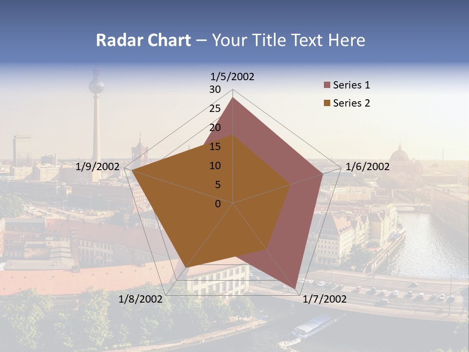 Spree Building Urban PowerPoint Template