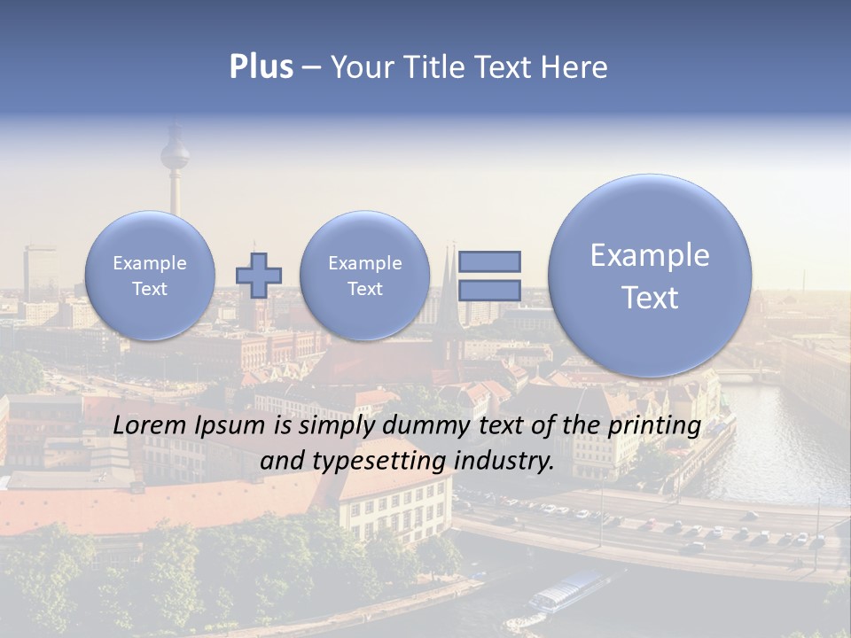 Spree Building Urban PowerPoint Template