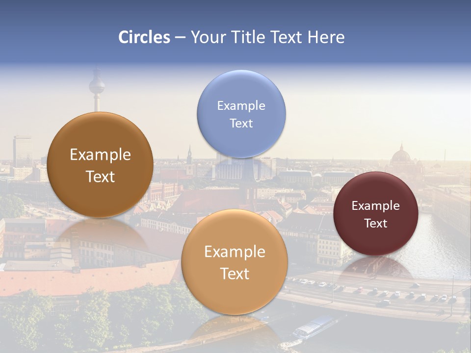 Spree Building Urban PowerPoint Template