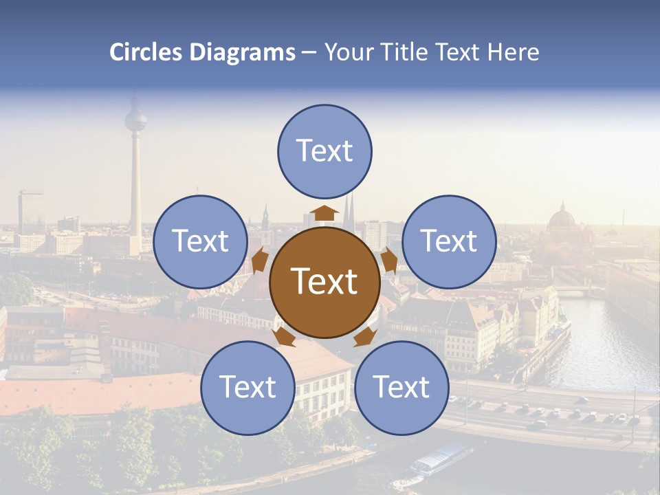 Spree Building Urban PowerPoint Template