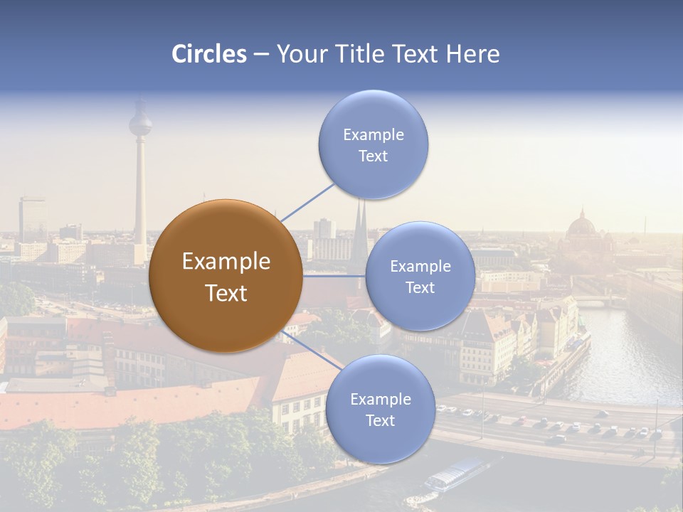 Spree Building Urban PowerPoint Template