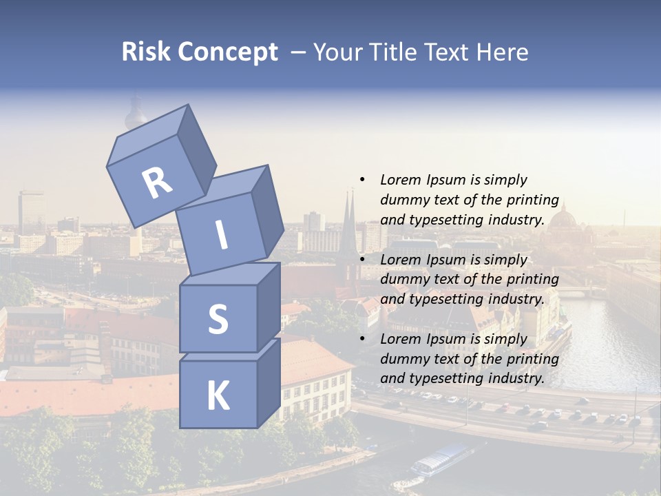 Spree Building Urban PowerPoint Template