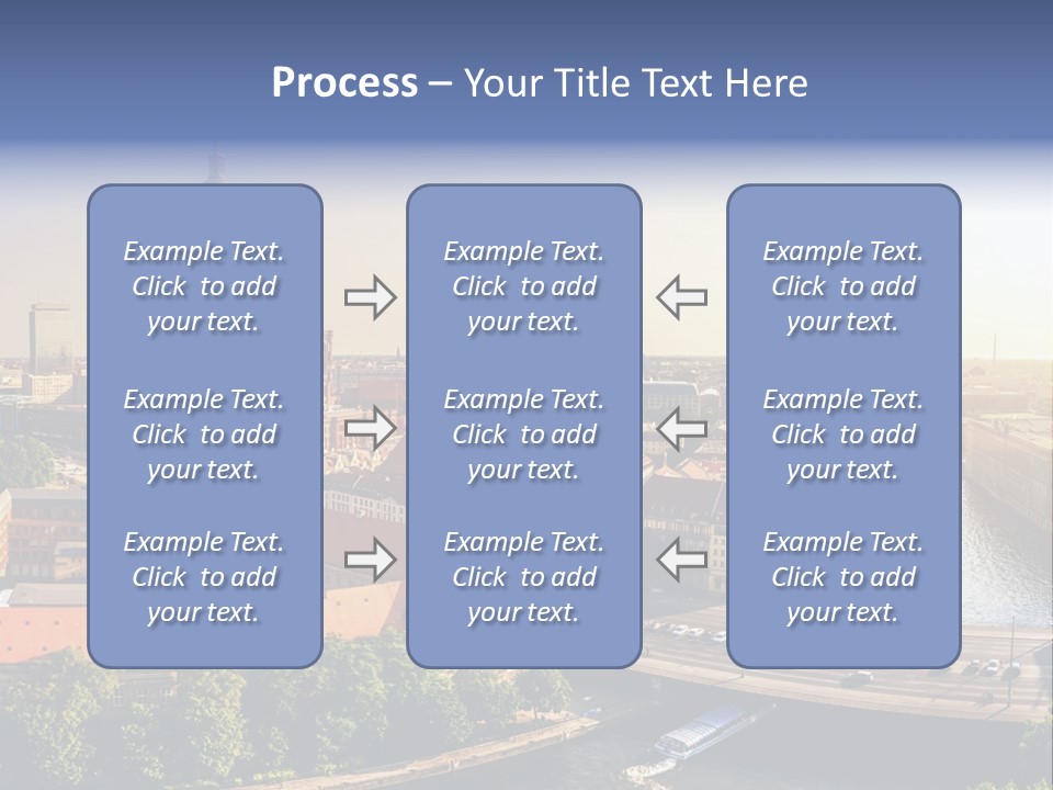 Spree Building Urban PowerPoint Template