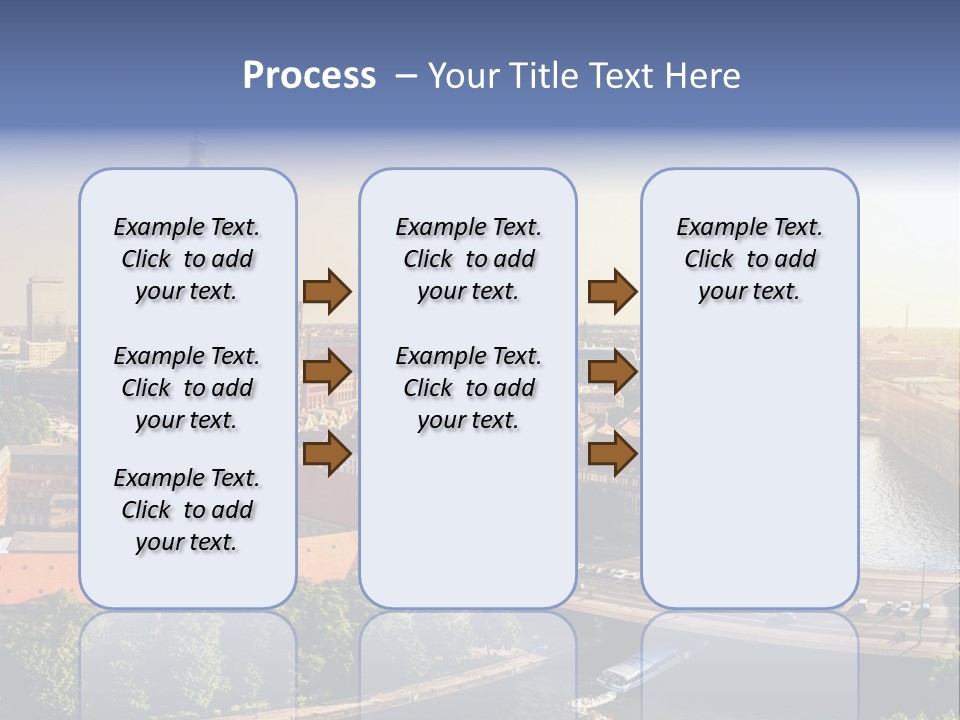 Spree Building Urban PowerPoint Template