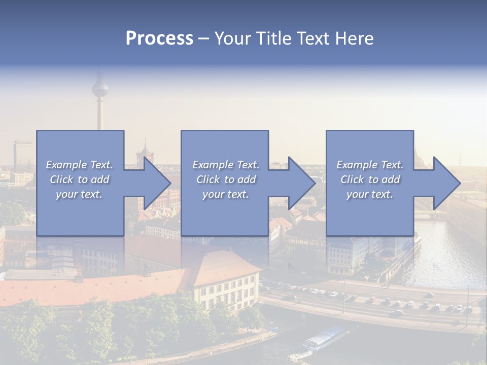 Spree Building Urban PowerPoint Template