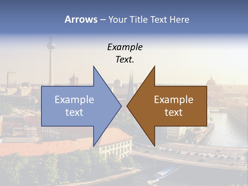 Spree Building Urban PowerPoint Template