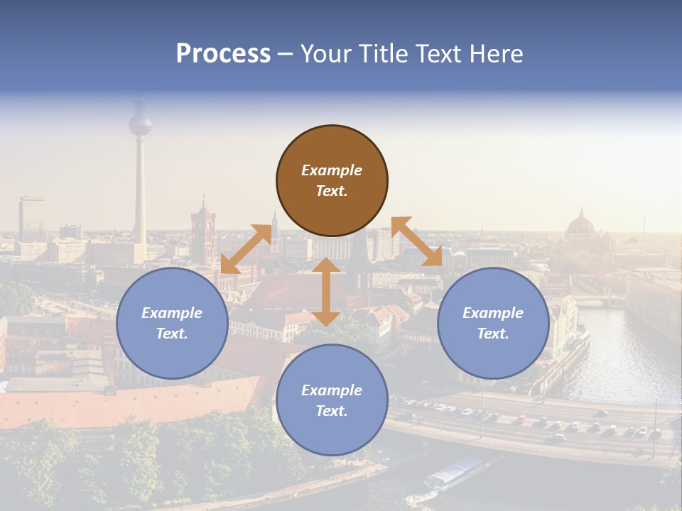 Spree Building Urban PowerPoint Template