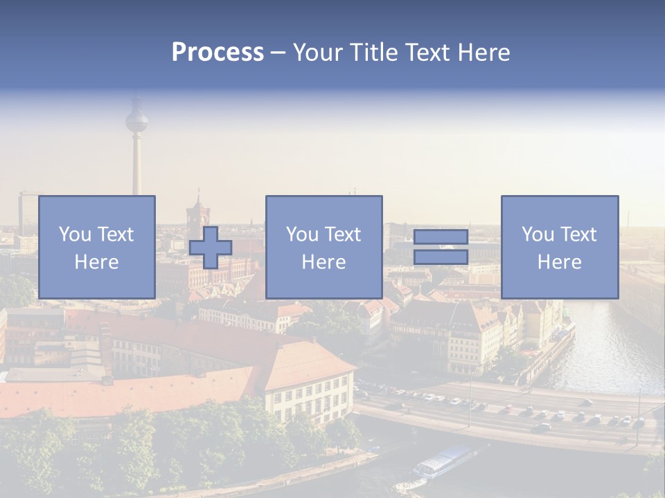 Spree Building Urban PowerPoint Template