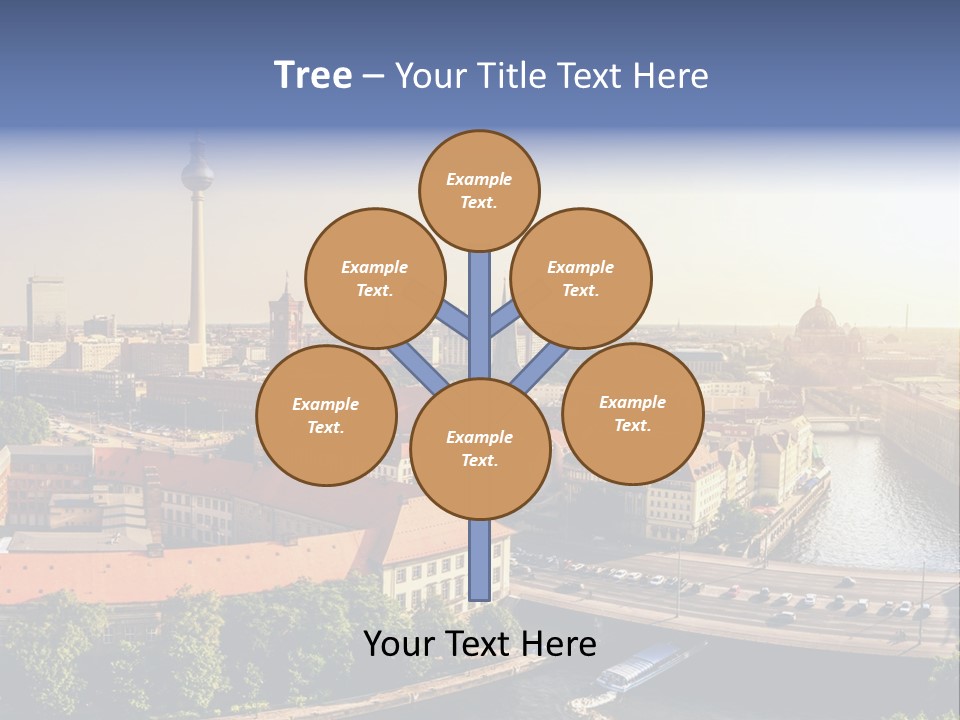 Spree Building Urban PowerPoint Template