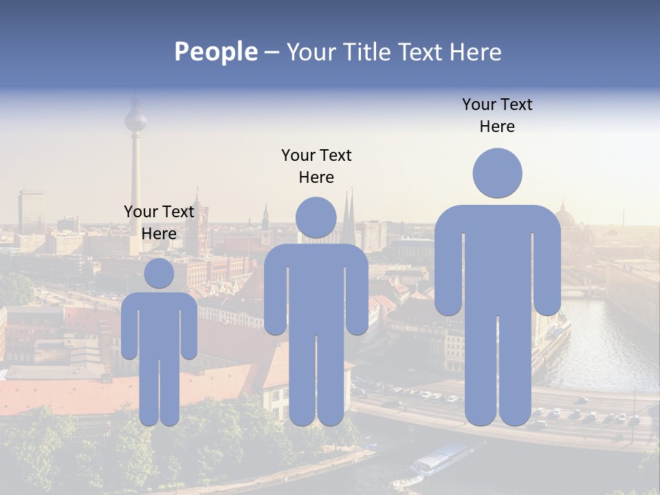 Spree Building Urban PowerPoint Template