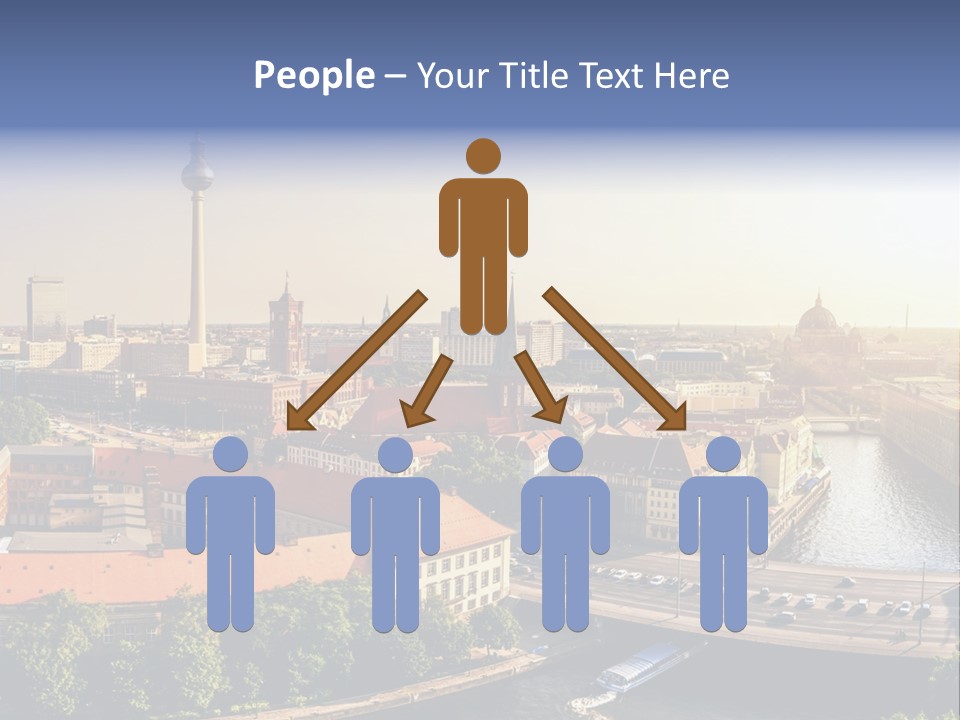 Spree Building Urban PowerPoint Template