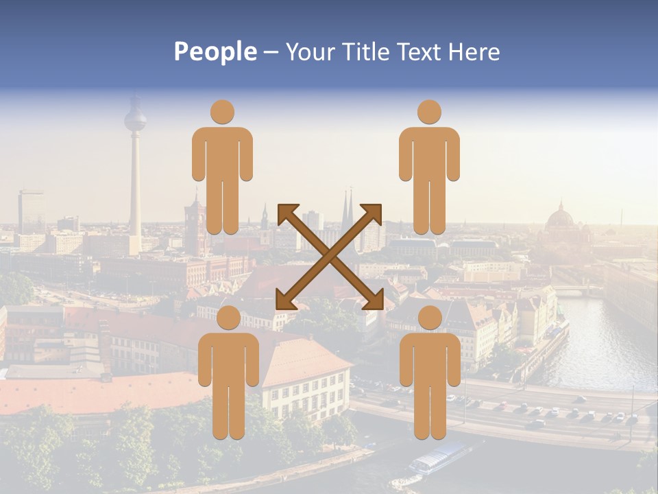 Spree Building Urban PowerPoint Template