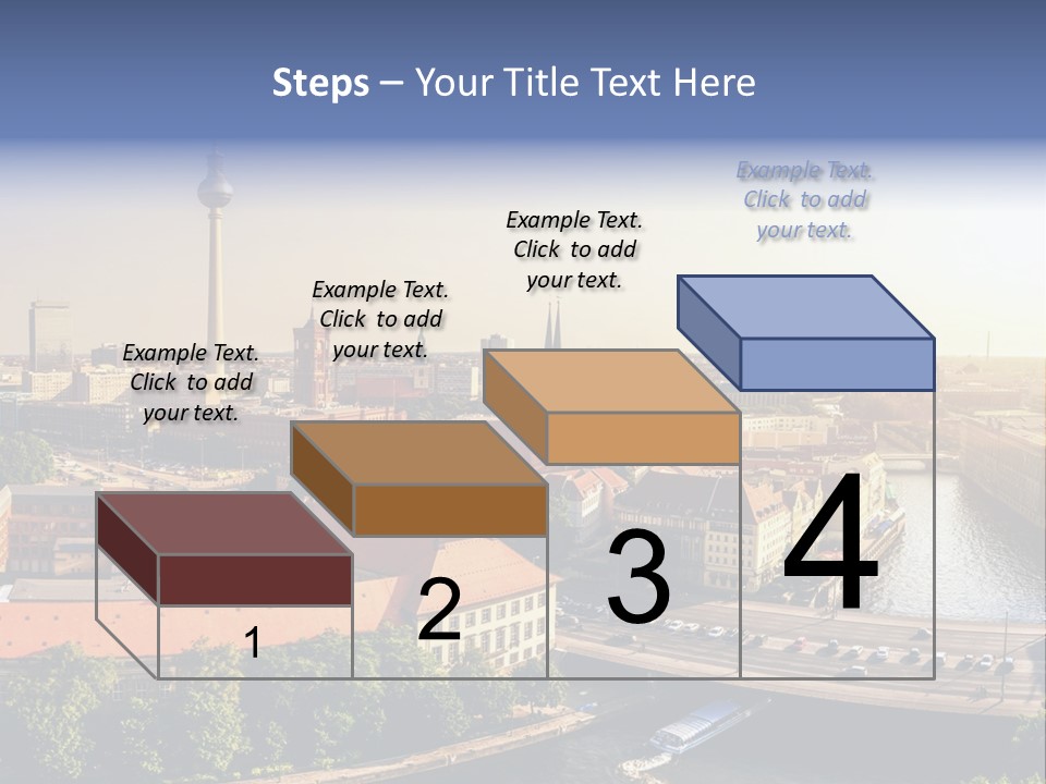 Spree Building Urban PowerPoint Template