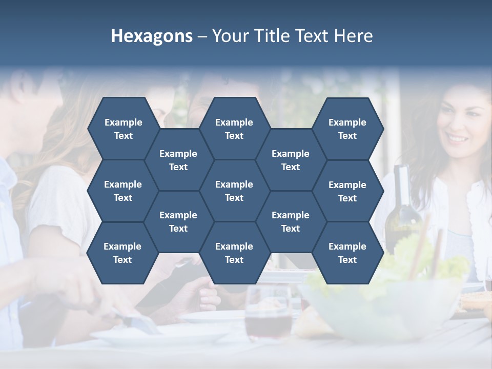 Eat Casual Together PowerPoint Template