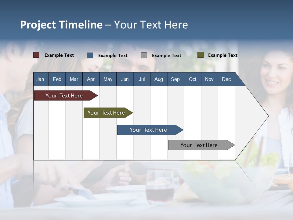 Eat Casual Together PowerPoint Template
