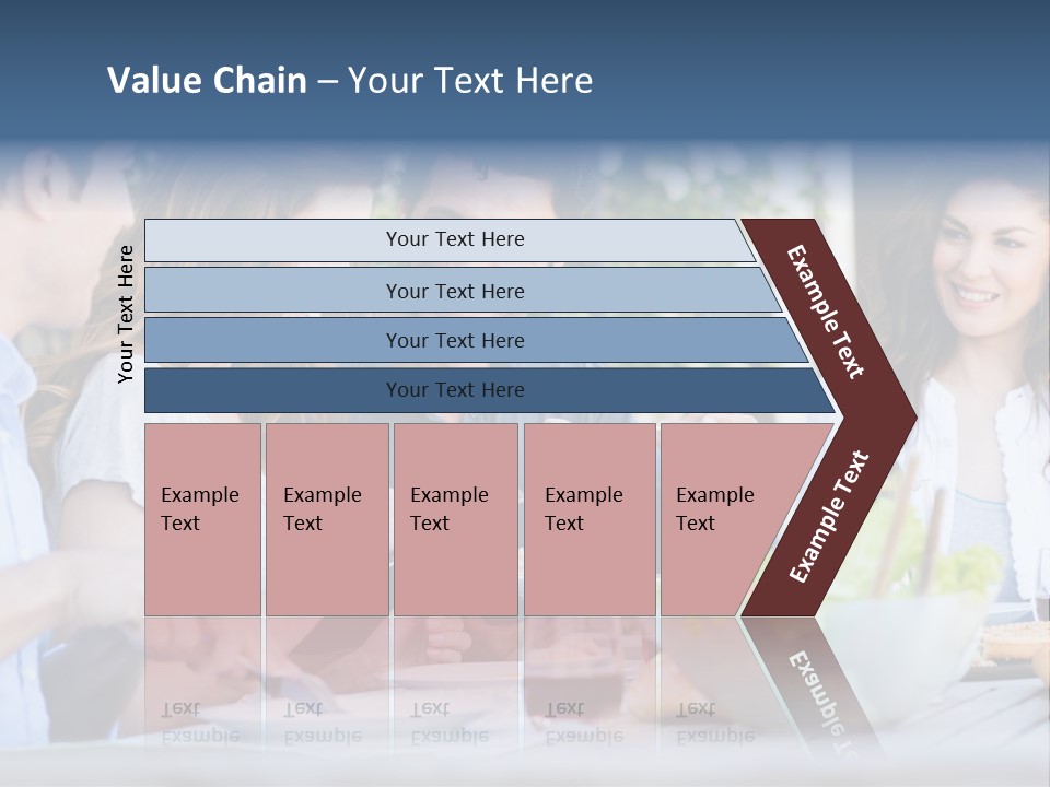 Eat Casual Together PowerPoint Template