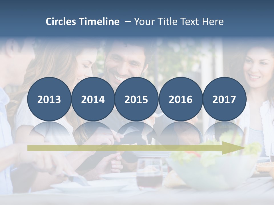 Eat Casual Together PowerPoint Template