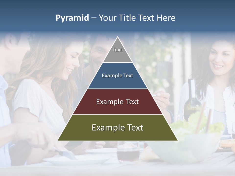 Eat Casual Together PowerPoint Template