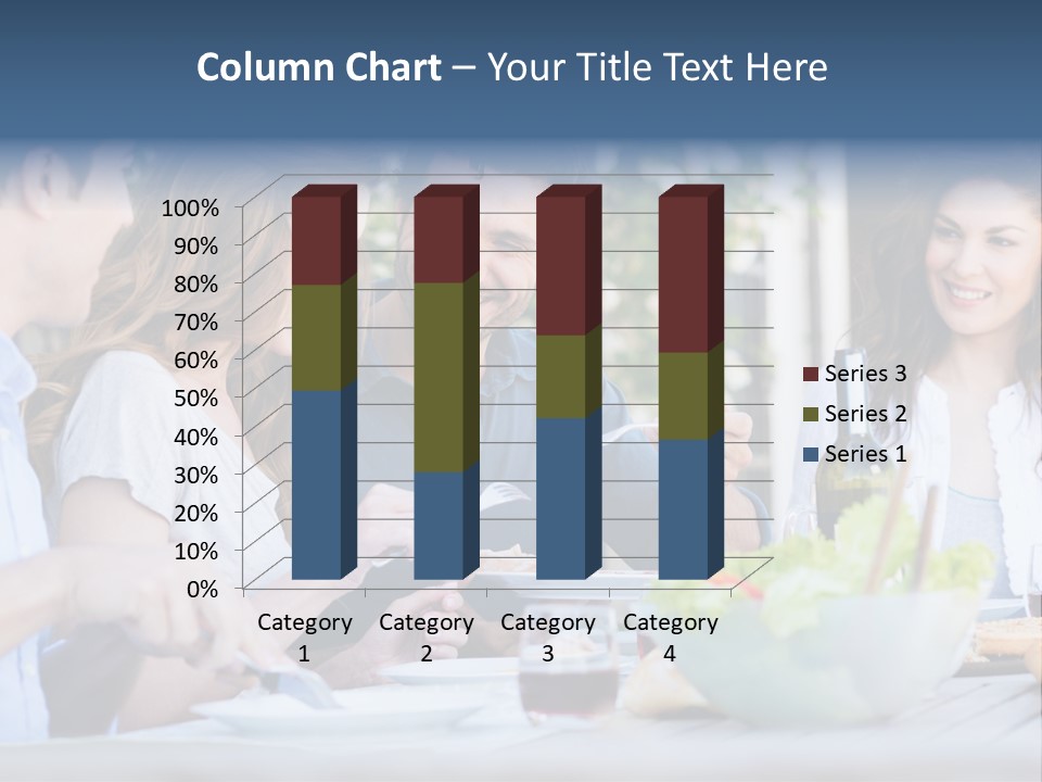 Eat Casual Together PowerPoint Template