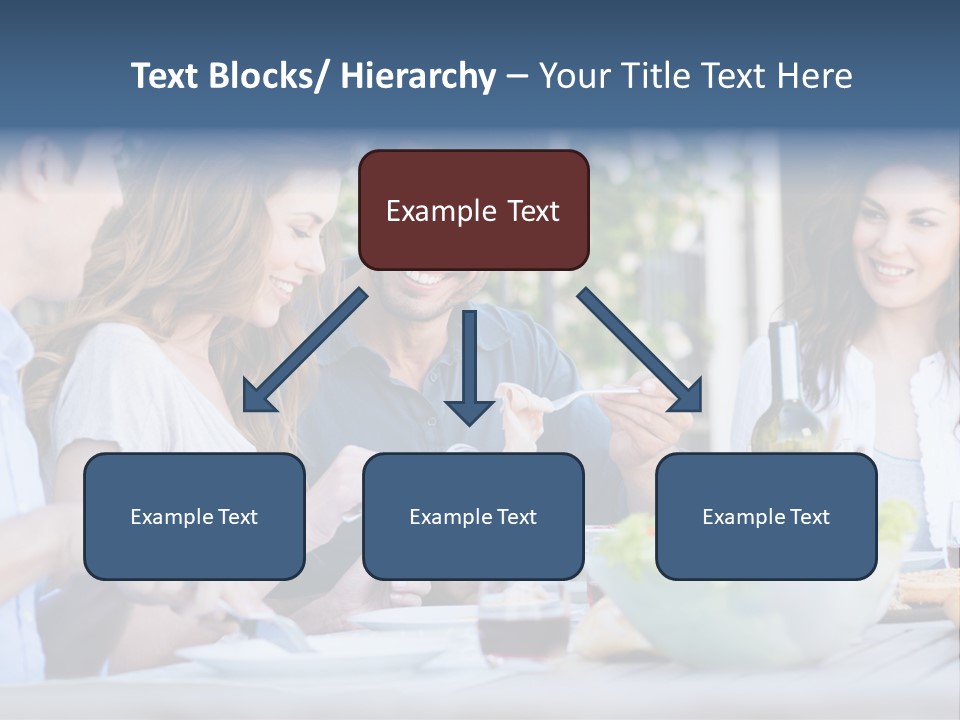 Eat Casual Together PowerPoint Template