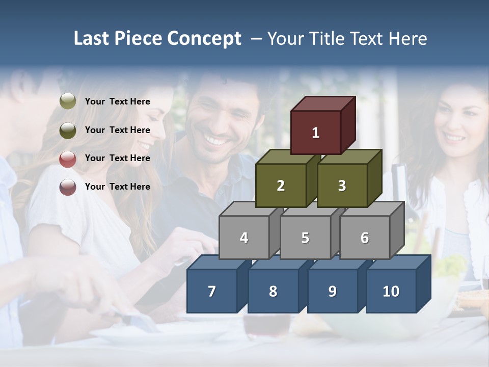 Eat Casual Together PowerPoint Template