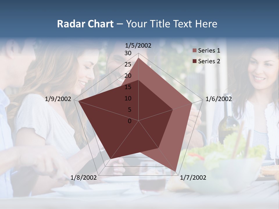 Eat Casual Together PowerPoint Template