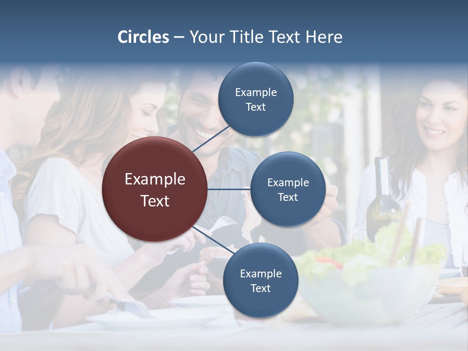 Eat Casual Together PowerPoint Template